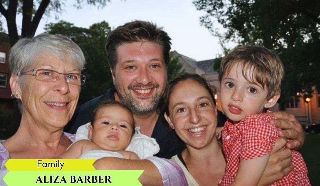 Aliza Barber and Lance Barber family
