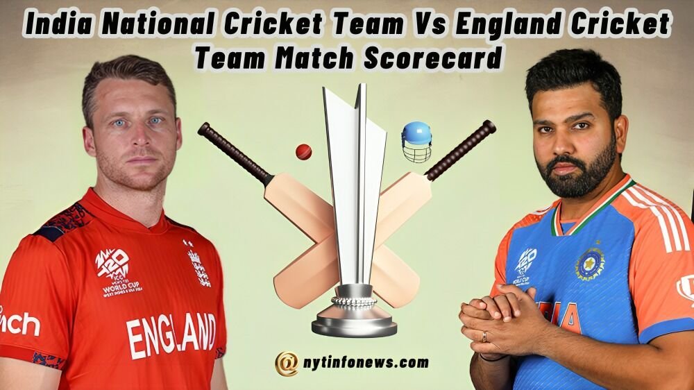 India National Cricket Team Vs England Cricket Team Match Scorecard